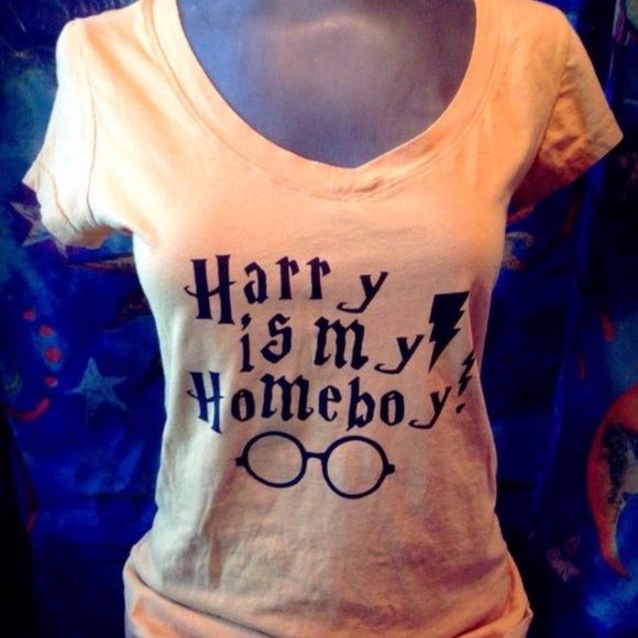 💀Harry Potter Inspired Upcycled T-Shirt - Picture 3 of 6